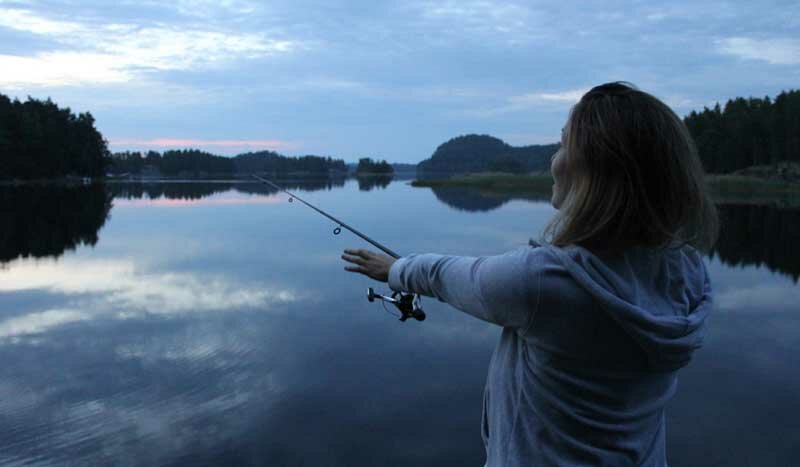 Ловля рыбы в Финляндии